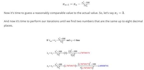 Newton’s Method Formula ⭐️⭐️⭐️⭐️⭐️