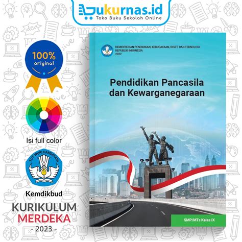 Jual Buku Ppkn Smp Mts Kelas 9 Kurikulum Merdeka Kurmer Shopee Indonesia