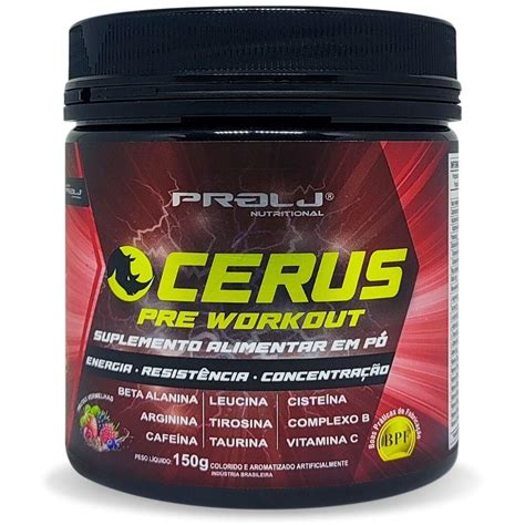 Comprar Pr Treino Cerus G Sabor Frutas Vermelhas Beta Alanina