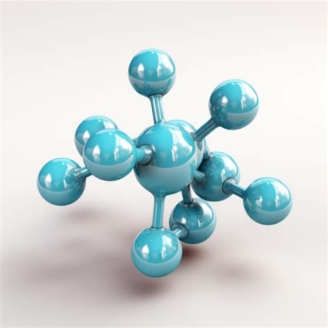 Premium Photo Detailed 3d Rendering Of Boron Molecule With