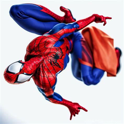 Spiderman's Dynamic Pose | Stable Diffusion Online