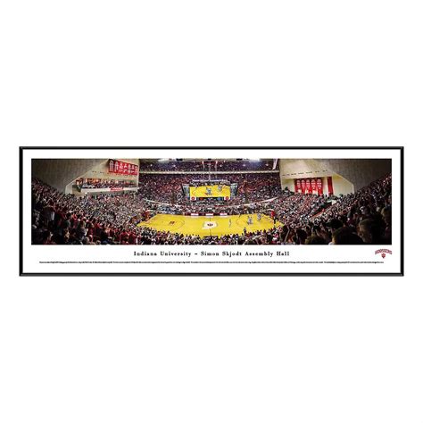 Blakeway Panoramas Indiana University Simon Skjodt Assembly Hall Standard Framed Panoramic Print