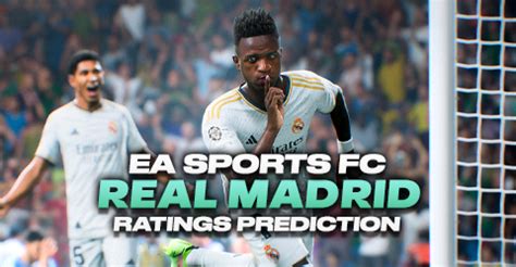 Ea Sports Fc Real Madrid Ratings Prediction Futbin