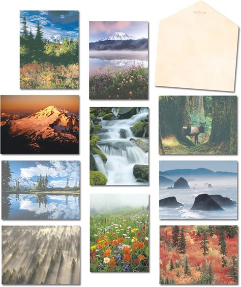 The Pacific Northwest By Art Wolfe Ast Blank Card Assortment