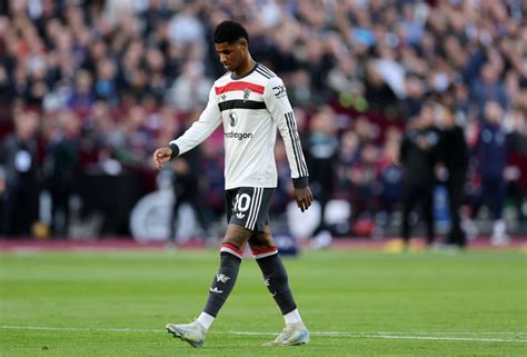 Marcus Rashford S Hot Streak Ended Vs West Ham But 96 Touch Under Pressure Star Looked Close To