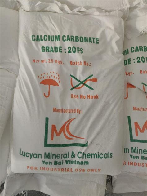 Calcium Carbonate Lucyan 20FS 20 Micron Viztaar