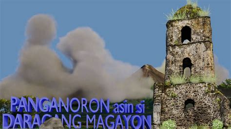 Mayon Volcano Panganoron At Si Daragang Magayon Blender D Model