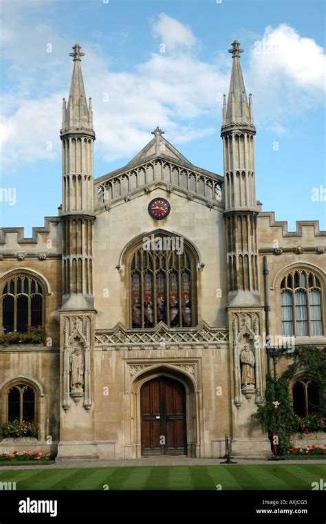 Corpus Christi College chapel in Cambridge, UK Stock Photo - Alamy