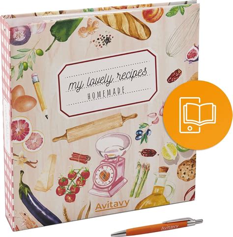 Amazon Avitavy Recipe Binder Kit X Recipe Book Binder