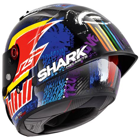 Shark Race R Pro GP 06 レプリカ ザルコ チャクラ ヘルメット フルフェイス ヘルメット HE0411EDVB