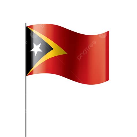 East Timor National Flag Banner History Area Png And Vector With