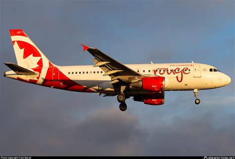 C GBIJ Air Canada Rouge Airbus A319 114 Photo By Jon Marzo ID 1508804