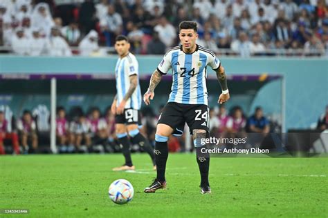 Enzo FERNANDEZ of Argentina during the FIFA World Cup 2022, Round of