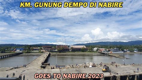 Keindahan Laut Nabire Dan Suasana Pelabuhan Nabire Siang Hari I Goes To