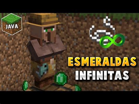 Esmeraldas Infinitas Y Hilo Infinito En Minecraft Java Youtube