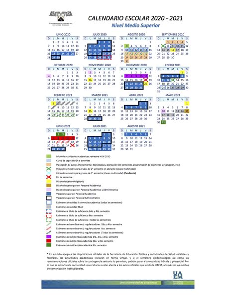 Calendario Uaemex 2022 Calendario Festivita