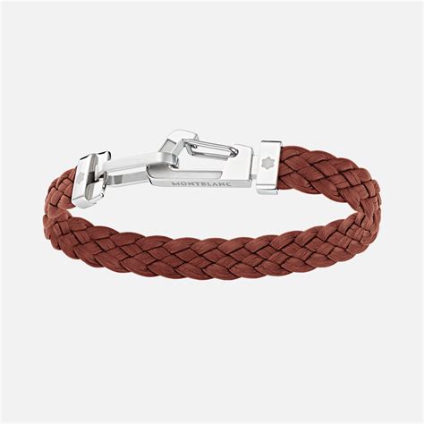 Bracelet Wrap Me Leather Brown Luxury Bracelets Montblanc SR