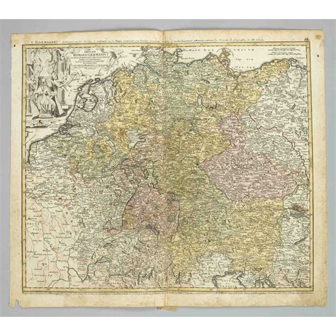 Historical Map Of Germany -- ''i Auction