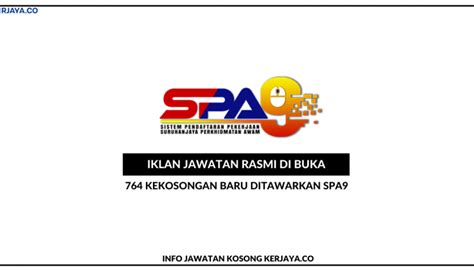 Jawatan Kosong SPA9 Kerja Kosong Kerajaan