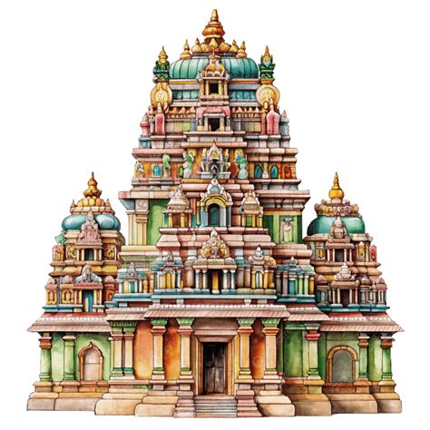 temple drawing 7