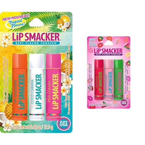 Lip Smackers Tropical Fever Trio And Best Flavors Forever