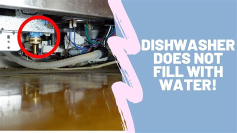 Ge Dishwasher Not Filling With Water Troubleshooting Tips