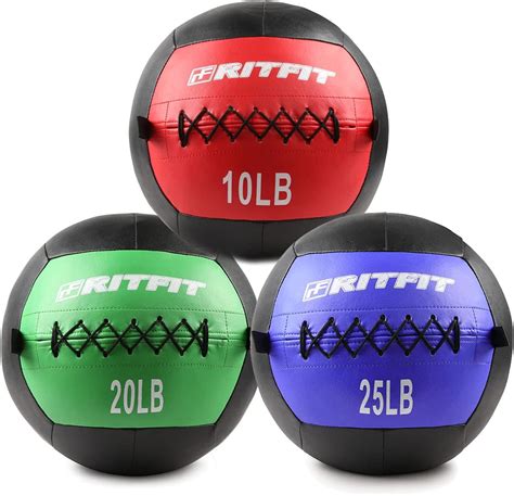 RitFit Pelota Medicinal Pelota De Peso Pelota Medicinal Suave Pelota