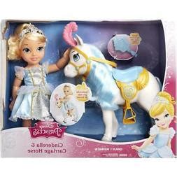 DISNEY Coffret Poupée CENDRILLON et son cheval 34