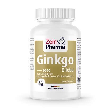 Ginkgo Biloba Kapseln Beim Hersteller Kaufen ZeinPharma