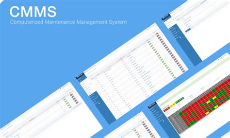 CMMS Computerized Maintenance Management System