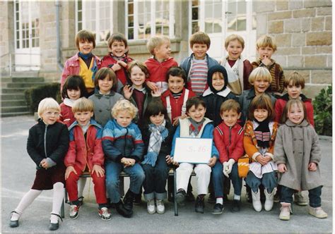 Photo de classe Grande section 1985 1986 de 1985 école Trianon