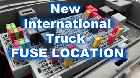 International Truck Fuse Box Diagram