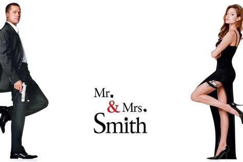 Download Brad Pitt Angelina Jolie Movie Mr And Mrs Smith Hd Wallpaper