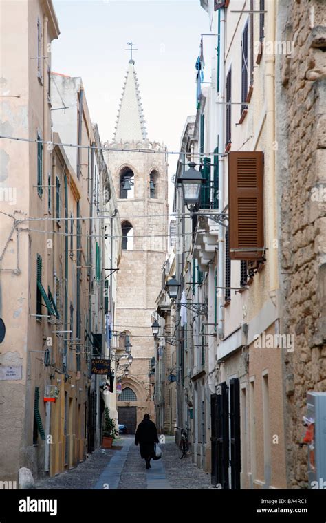 Alghero, Sardinia, Italy Stock Photo - Alamy