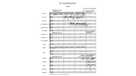 Mahler Symphony No With Score Youtube