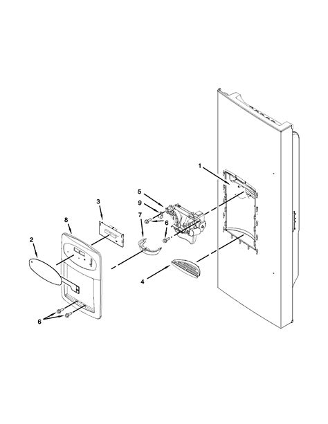 Maytag Mfi Vem Ice Maker Genuine Oem