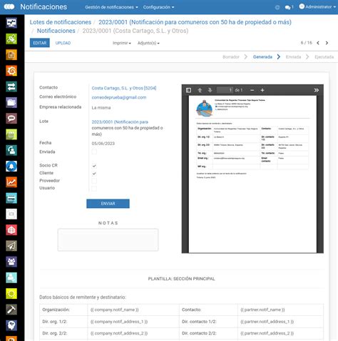 Gesti N De Notificaciones Wiki Moval Agroingenier A