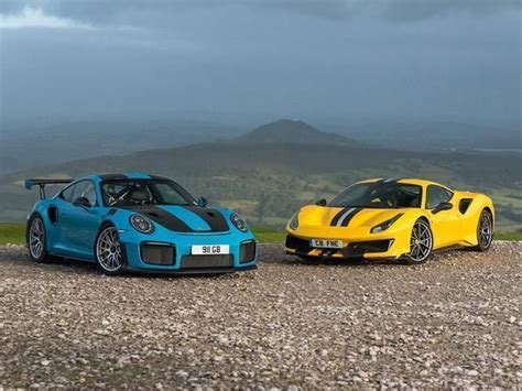 Ferrari Pista Vs Porsche Gt Rs Pistonheads Uk