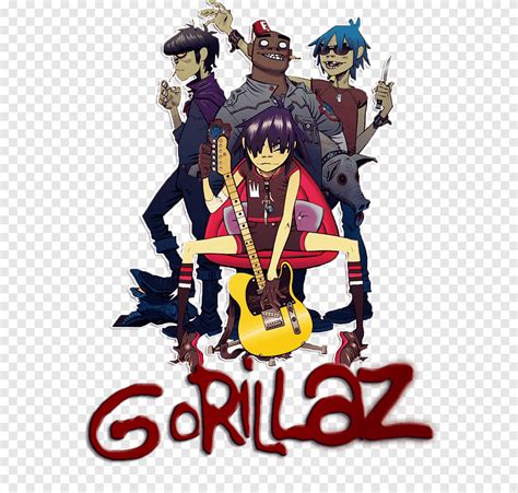 Gorillaz Logo Vector - Vector + high quality images (.png). - Parabens Wallpaper