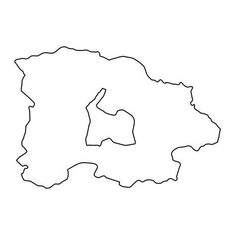 Selenge province map, administrative division of Mongolia. Vector ...