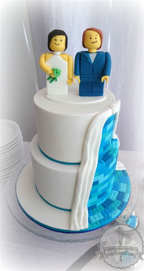 Lego Wedding Cake Lego Wedding Cakes Lego Wedding Cake