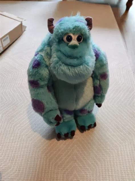 DISNEY STORE ORIGINAL Sulley Sully Monsters Inc Plush Toy Pixar Soft 15