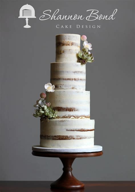 Nearly Naked Wedding Cake Cakecentral