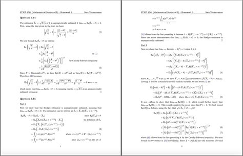 Latex Template For Homework