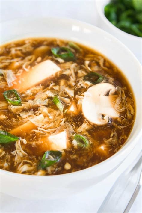 20 Minute Hot And Sour Soup Recipe Amy In The Kitchen Recipe Hot