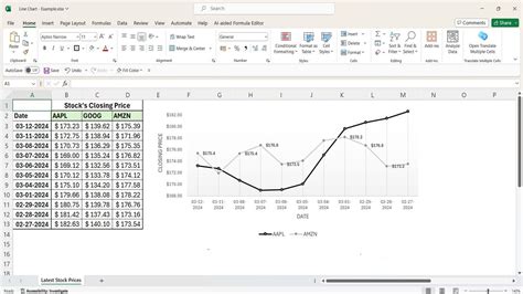 How To Make A Comparison Line Chart In Excel - Infoupdate.org