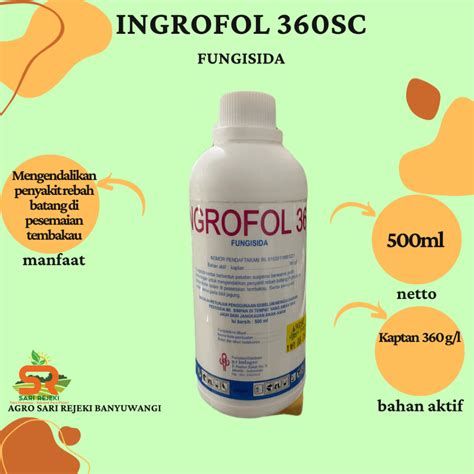 Jual INGROFOL 360SC 500ML FUNGISIDA PENCEGAH JAMUR Shopee Indonesia