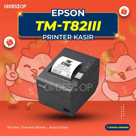 Jual Epson Tm T Iii Printer Kasir Pos Struk Thermal Shopee Indonesia