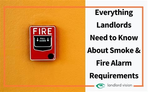 Everything Landlords Need To Know About Smoke And Fire Alarm Requirements