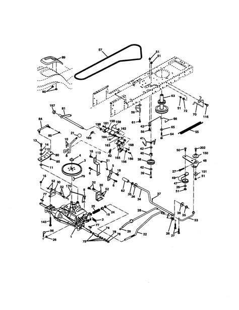 Craftsman Hydrostatic Transmission Diagram